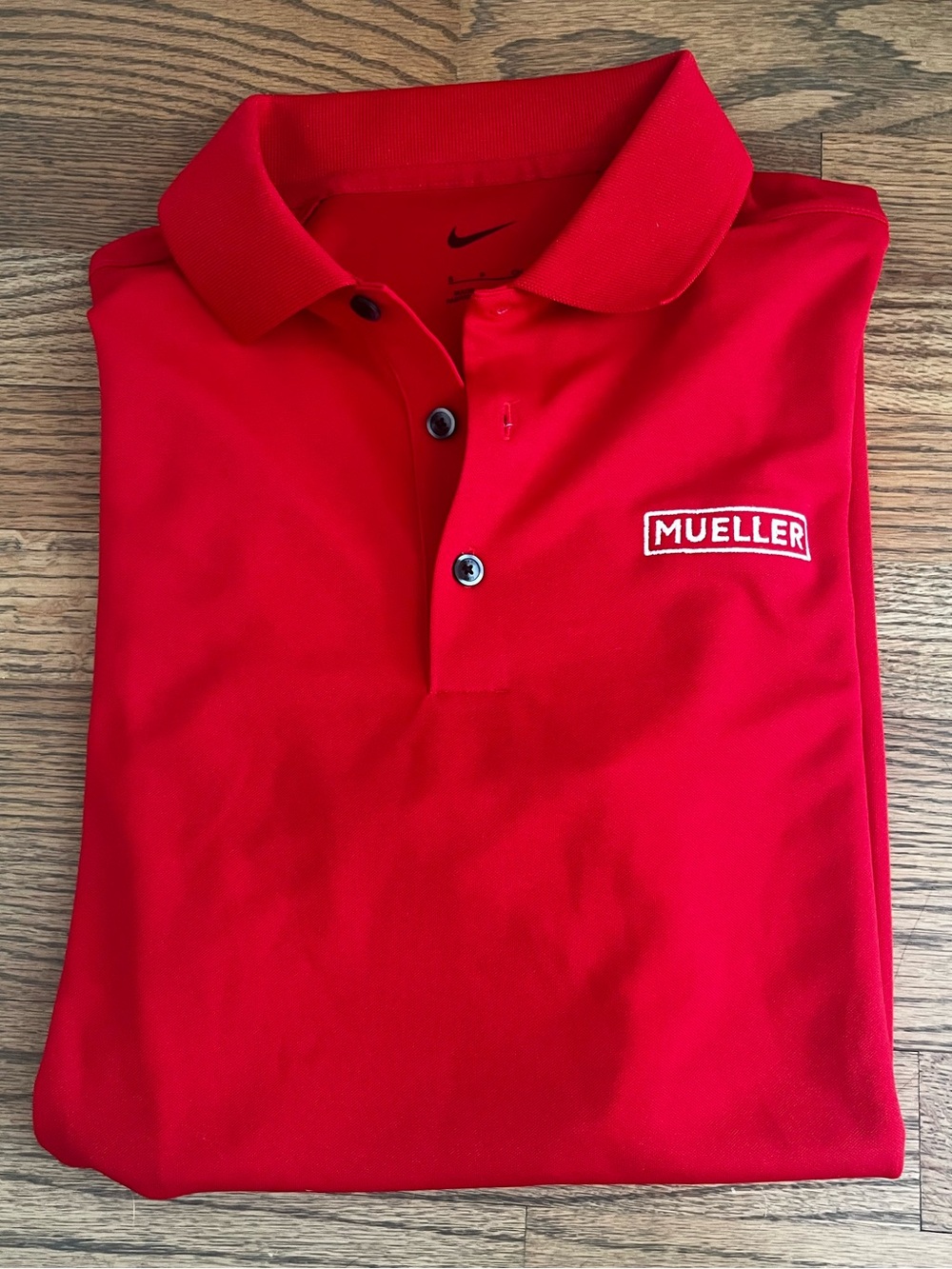 Nike Red Golf Polo